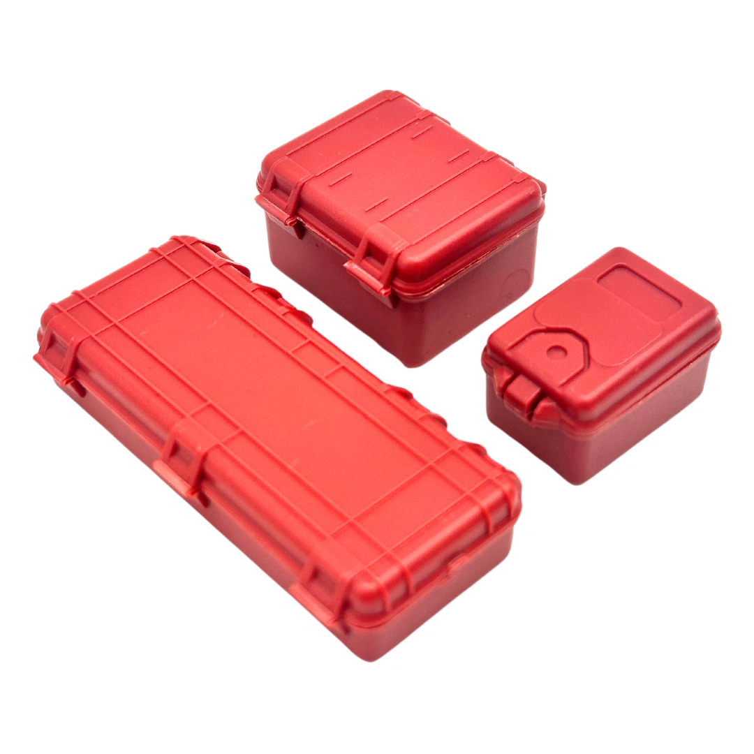 Red Hot RC Toolbox Set: Scale Detail, Real Function! (1/18, 1/24 Crawler Ready!)